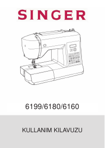 Kullanım kılavuzu Singer 6199 Brilliance Dikiş makinesi