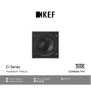 Panduan KEF Ci200QSB-THX Speaker