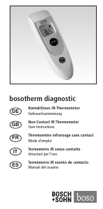 Mode d’emploi Boso Bosotherm Diagnostic Thermomètre