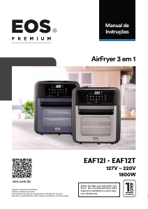 Manual EOS EAF12T Fritadeira