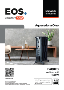 Manual EOS EAQ02O Aquecedor