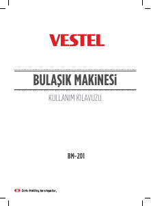 Kullanım kılavuzu Vestel BM-201 Bulaşık makinesi
