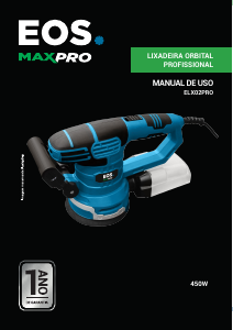 Manual EOS ELX02PRO Lixadeira excêntrica