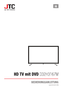 Bedienungsanleitung JTC GQ08-D32H3167M LED fernseher