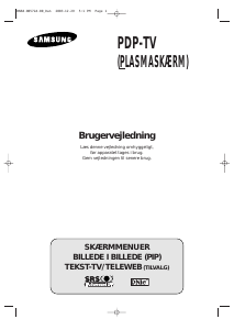 Brugsanvisning Samsung PS-42S4S Plasma TV