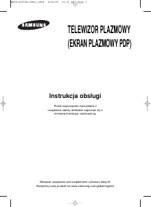 Instrukcja Samsung PS-42V6S Telewizor plazmowy