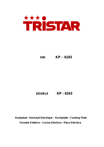 Mode d’emploi Tristar KP-6183 Table de cuisson