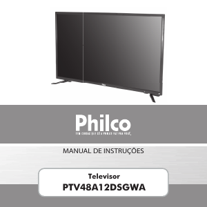 Manual Philco PTV48A12DSGWA Televisor LED