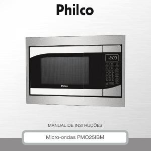 Manual Philco PMO25IBM Micro-onda
