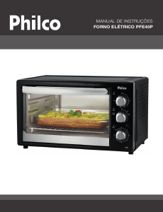 Manual Philco PFE40P Forno