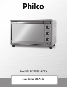 Manual Philco PFE36I Forno