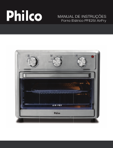 Manual Philco PFE25I Forno