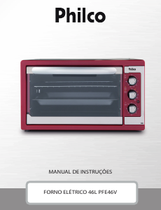 Manual Philco PFE46V Forno
