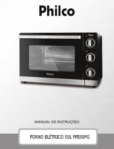 Manual Philco PFE50P Forno