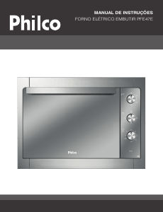 Manual Philco PFE47E Forno