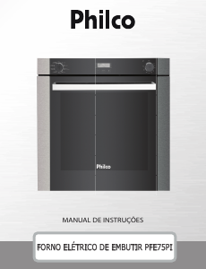 Manual Philco PFE75PI Forno