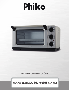 Manual Philco PFE36S Forno