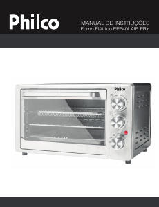 Manual Philco PFE40I Forno