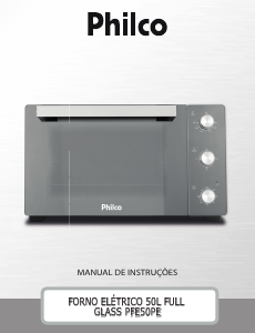 Manual Philco PFE50PE Forno