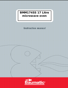 Handleiding Baumatic BMM174SS Magnetron