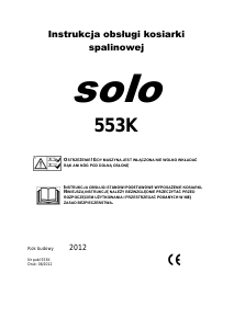Instrukcja Solo 553K Kosiarka