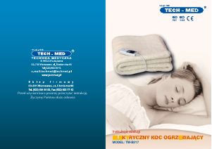 Instrukcja Tech-Med TM-B217 Koc elektryczny