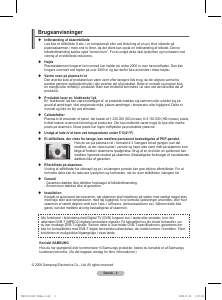Brugsanvisning Samsung PS50A476P1C Plasma TV