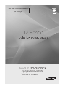 Panduan Samsung PS50B550T2R Televisi Plasma