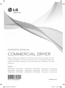 Manual LG RN1329A4S Dryer