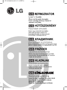 Használati útmutató LG GR-P227XTPA Hűtő és fagyasztó