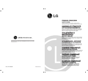 Manual LG GR-F459BSQA Fridge-Freezer