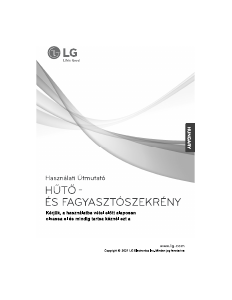 Használati útmutató LG GTB382PZCMD Hűtő és fagyasztó