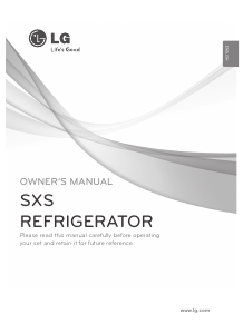Manual LG GS5262AVMV Fridge-Freezer