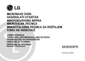 Használati útmutató LG MH6589PR Mikrohullámú sütő
