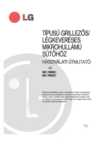 Használati útmutató LG MC-785BC Mikrohullámú sütő
