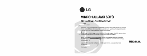 Használati útmutató LG MB-394AA Mikrohullámú sütő