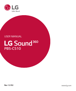 Mode d’emploi LG PBS-C510 Haut-parleur