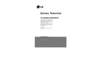 Használati útmutató LG PF-43A10 Televízió