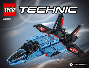 Manual Lego set 42066 Technic Air race jet