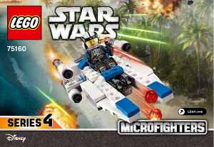 Bedienungsanleitung Lego set 75160 Star Wars U-Wing microfighter
