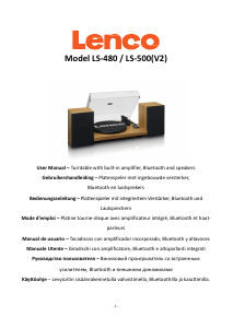 Mode d’emploi Lenco LS-500BK Platine