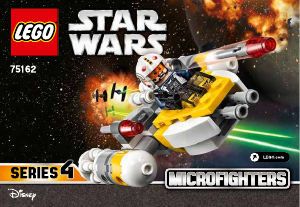 Manual de uso Lego set 75162 Star Wars Y-Wing Microfighter