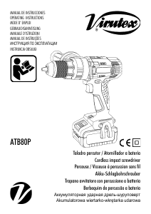 Manual Virutex ATB80P Drill-Driver