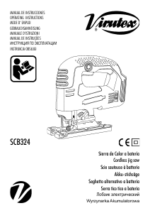 Manual de uso Virutex SCB324 Sierra de calar
