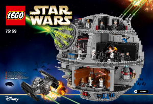 Kullanım kılavuzu Lego set 75159 Star Wars Ölüm Yıldızı