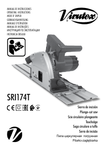 Manual de uso Virutex SRI174T Sierra de inmersión