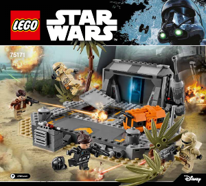 Manual Lego set 75171 Star Wars Battle of Scarif