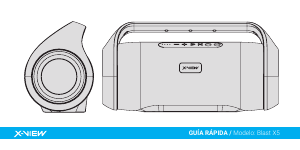Manual de uso X-View Blast X5 Altavoz