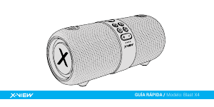 Manual de uso X-View Blast X4 Altavoz