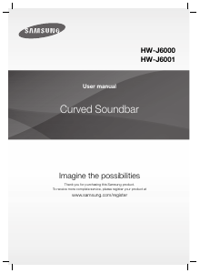 Manual Samsung HW-J6000 Altifalante